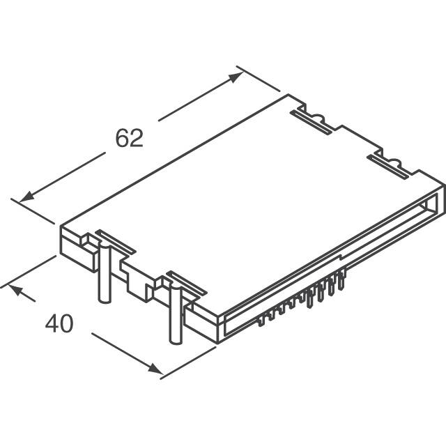 C702 10M008 2064 Amphenol Tuchel Industrial  PC Card Sockets